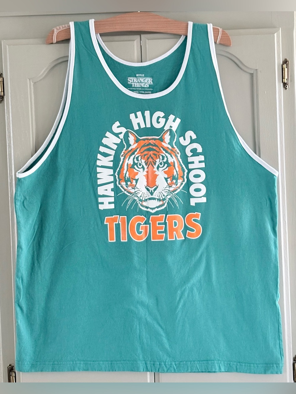 STRANGER THINGS Hawkins High School Ringer Tank Top | Unisex | Size 2XL